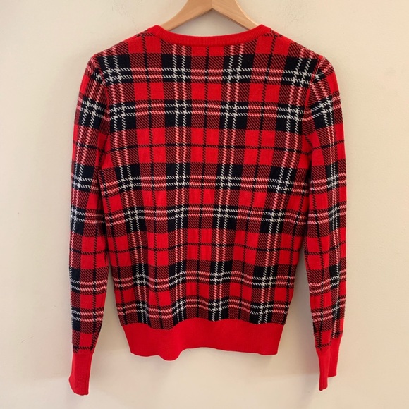 EQUIPMENT Shane Scholarly Plaid Wool Sweater XS - Picture 5 of 6